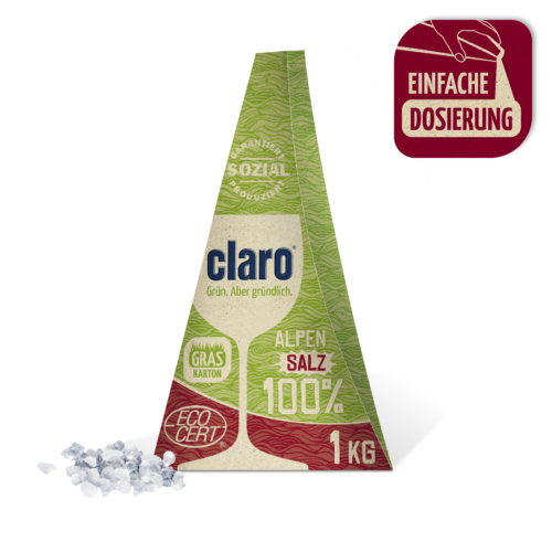 claro 100% Alpensalz 1kg