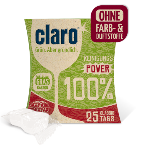 claro 100% Classic Tabs 25er