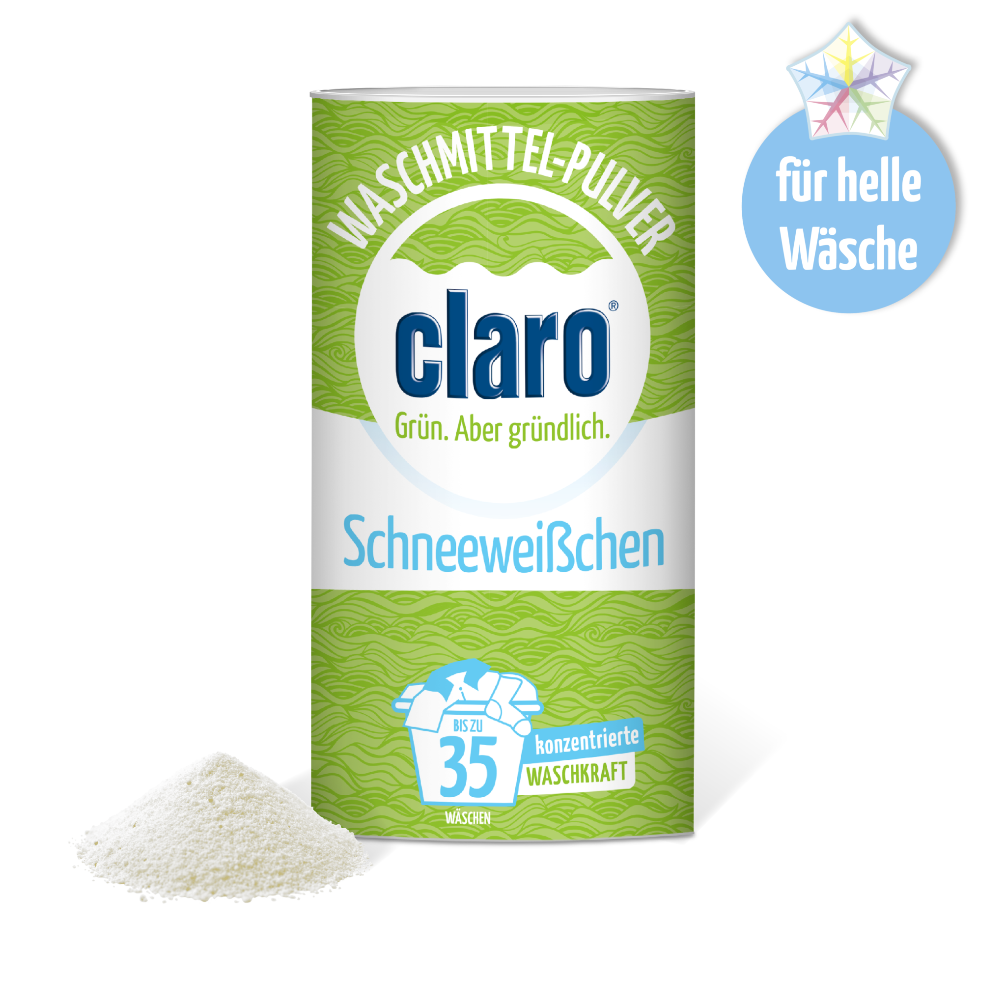 Waschmittel-Pulver Schneeweißchen