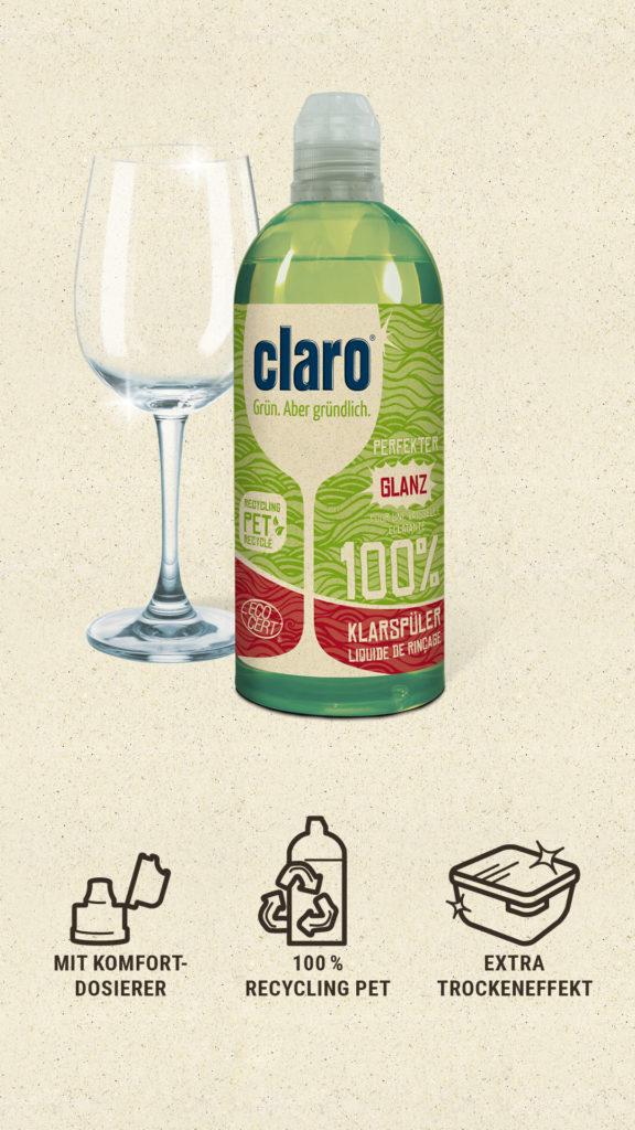 claro 100% Klarspüler