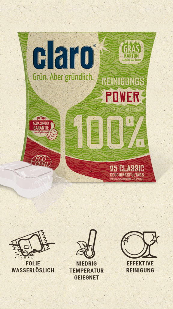 claro 100% Classic Tabs 25er