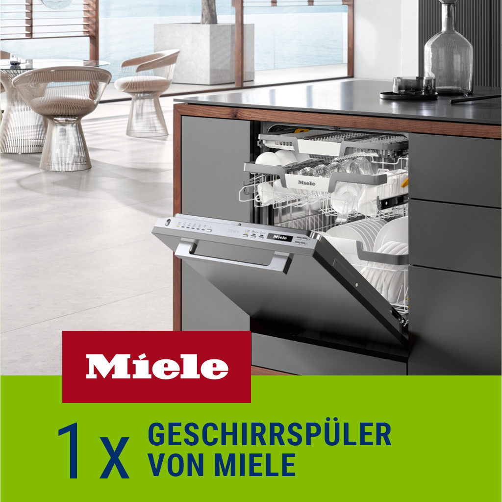 claro App Gewinn Miele Geschirrspüler