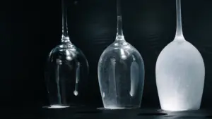 Klarspüler Glas