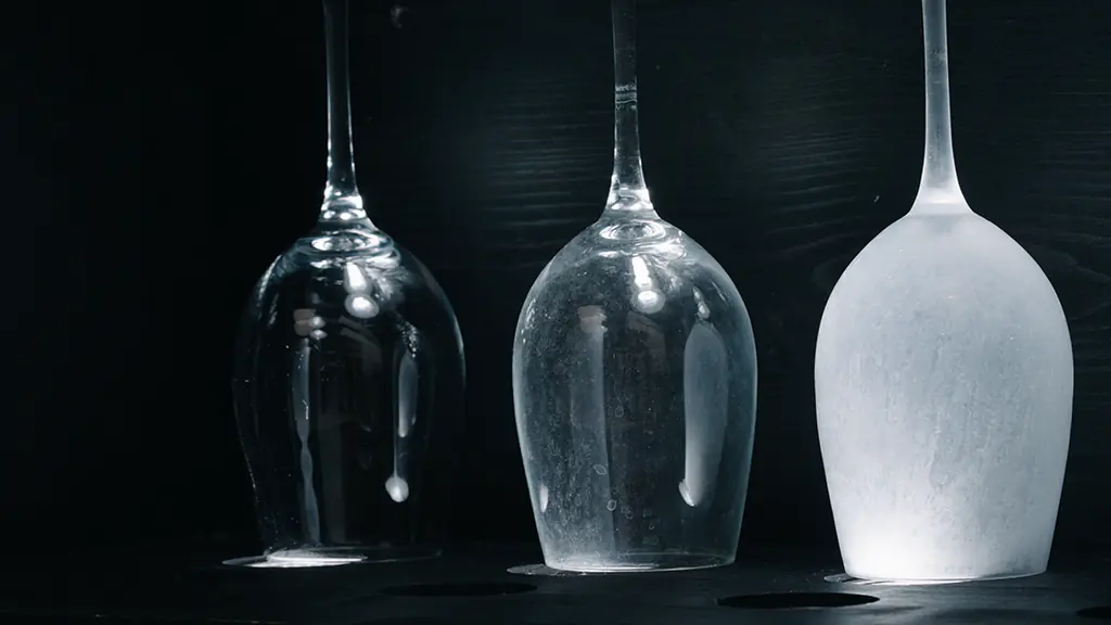 Klarspüler Glas