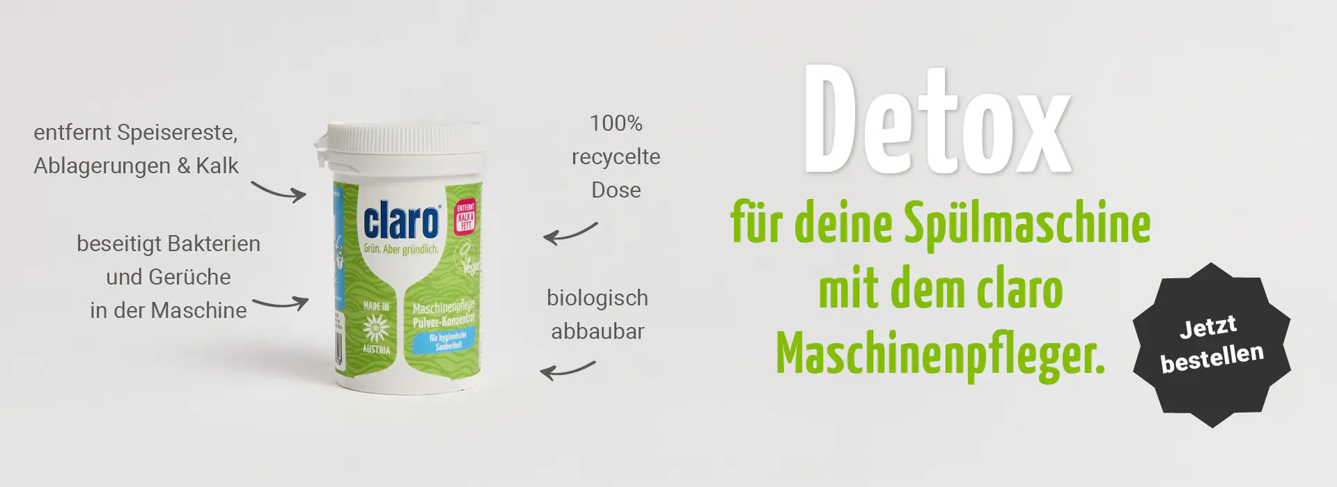 Header Maschinenreiniger