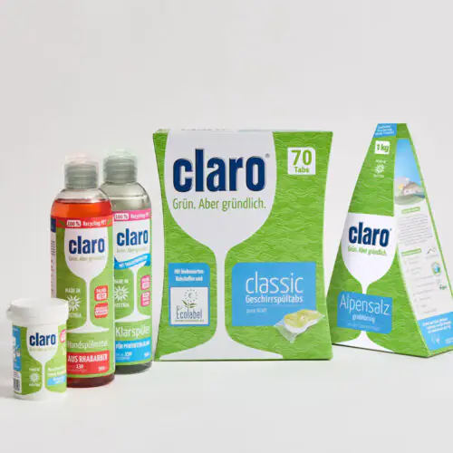 Maschinenpfleger, Handgeschirrspülmittel, Klarspüler, Classic Tabs 70, Alpensalz