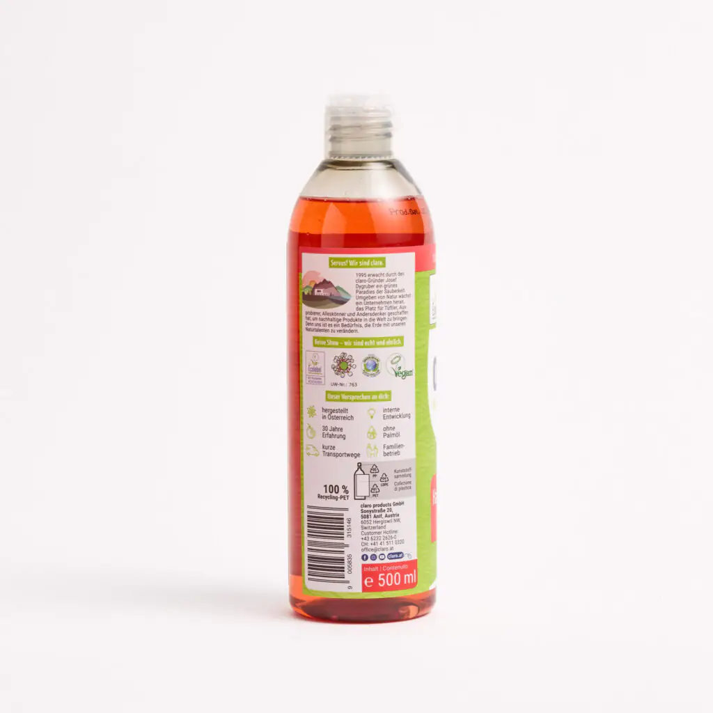 Handgeschirrspülmittel Rhabarber 500ml Seite 2