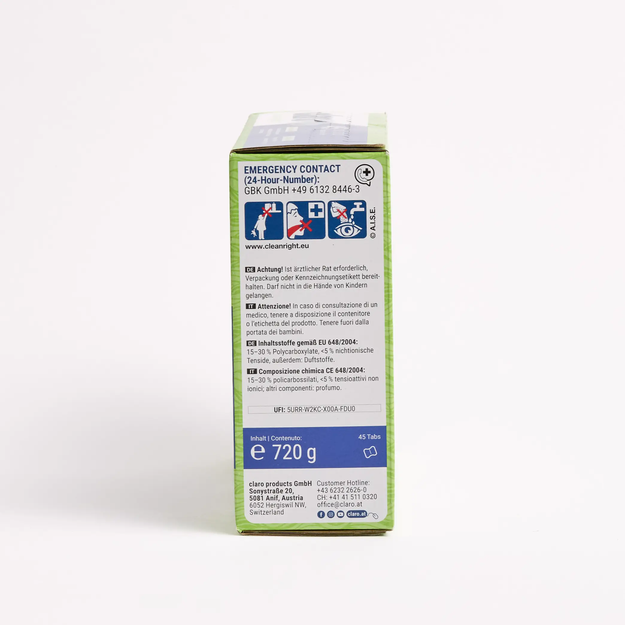 Kalkstopp Tabs Packung 45 Wäschen Seite 2