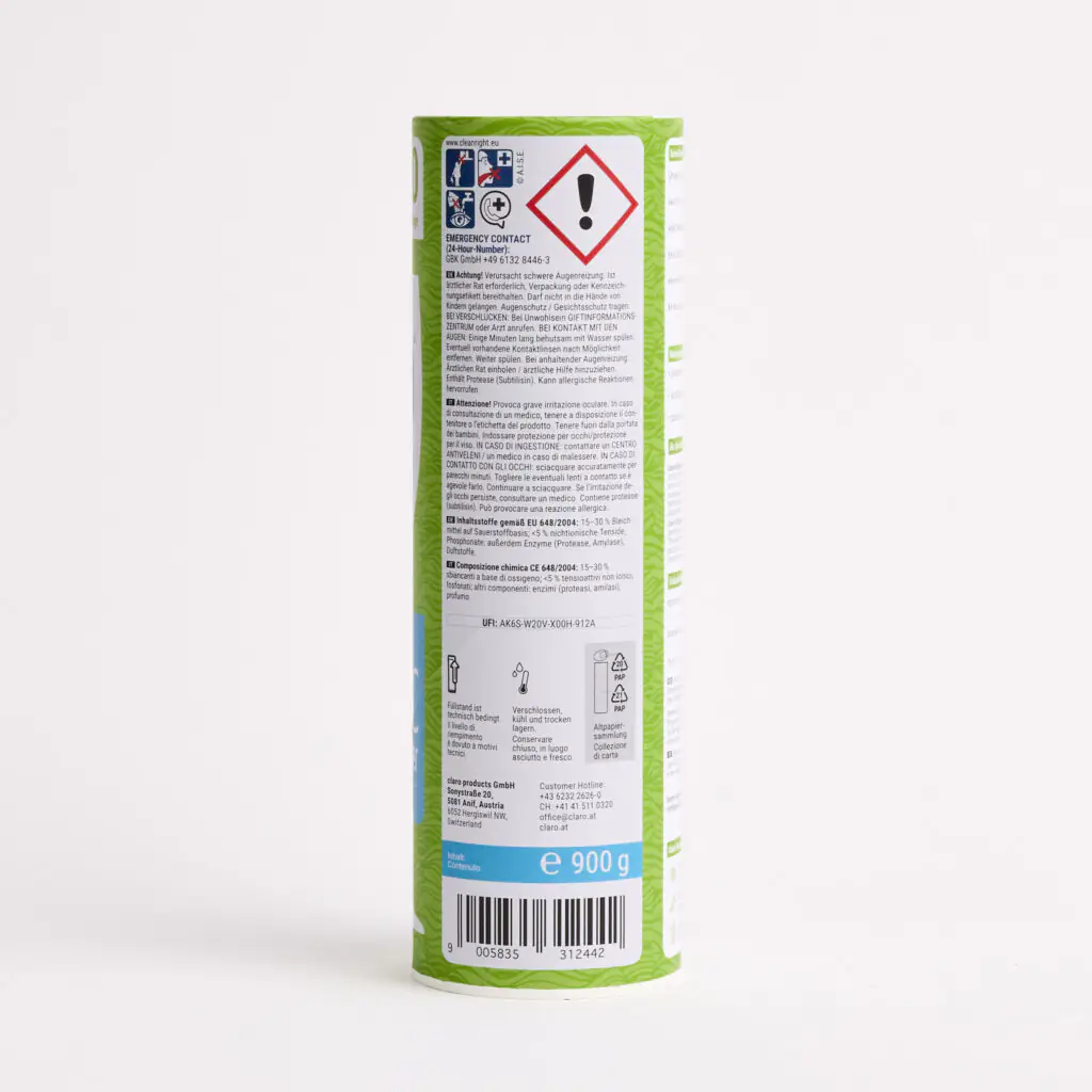 Classic Pulver 900g Dose Seite 2