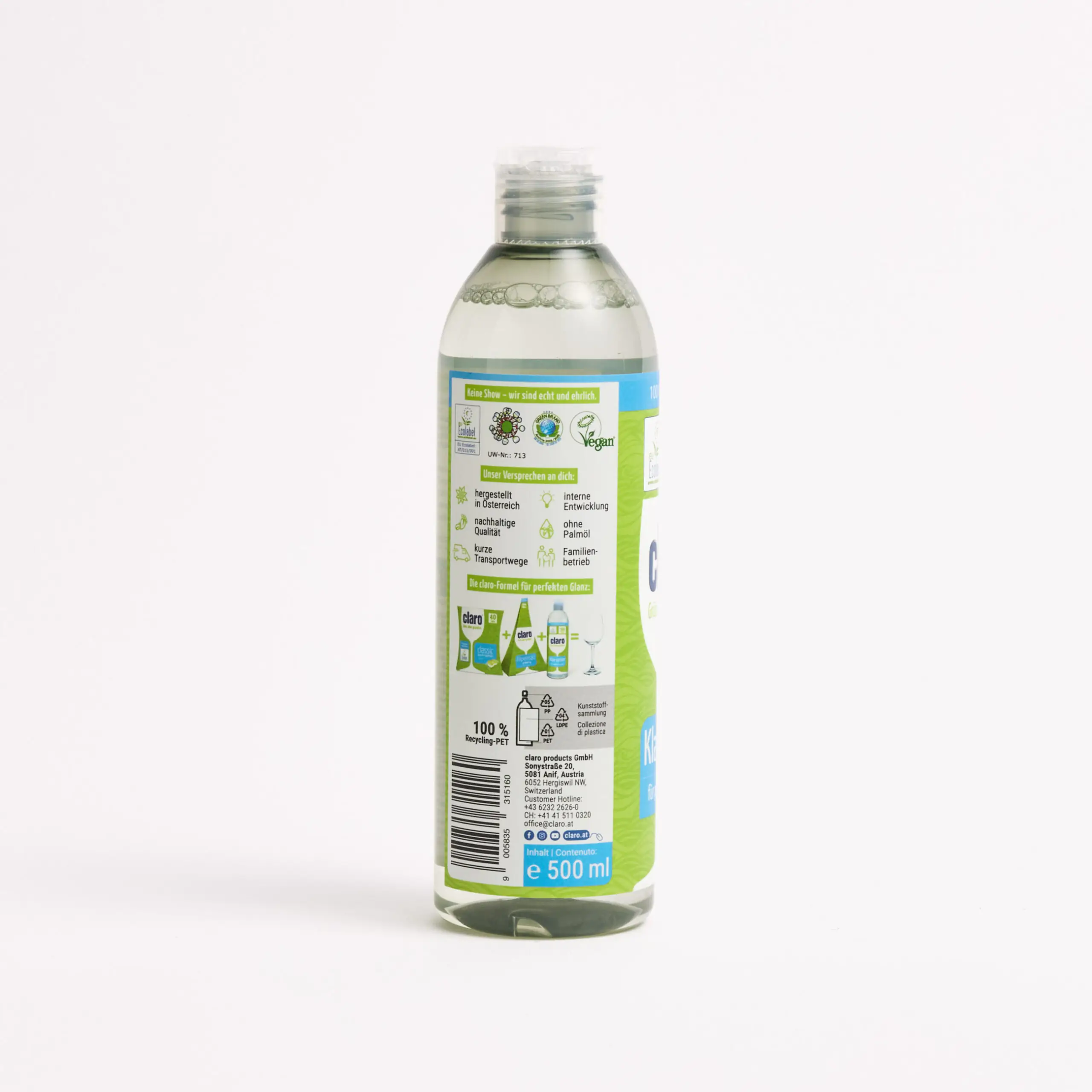 Klarspüler Flasche 500ml Seite 2