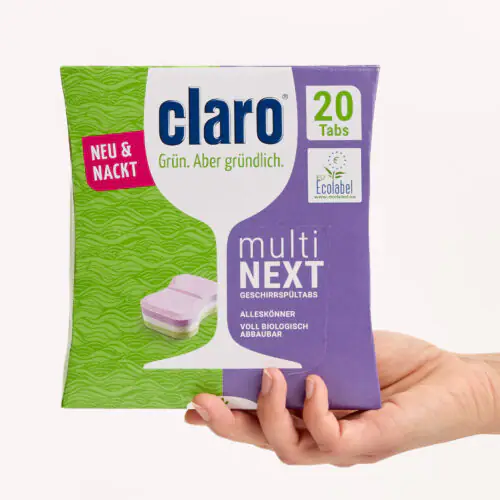 multi Next Verpackung mit 20 Tabs Inhalt