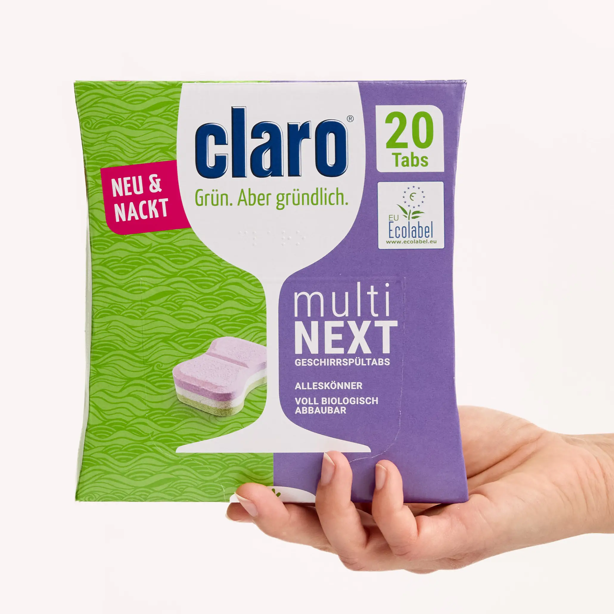 multi Next Verpackung mit 20 Tabs Inhalt